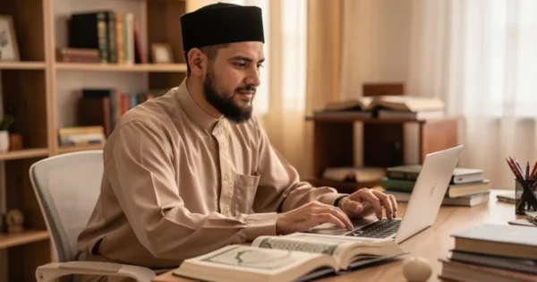 Learn Quran online with certified male Quran teachers - live classes for all ages
