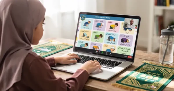 Learn Namaz Salat online with qualified tutor - perfect your prayer from home