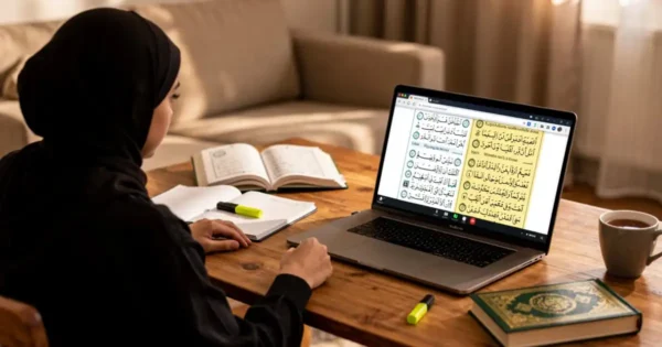 Learn Quran with Urdu and English translation online with qualified Quran Tutors